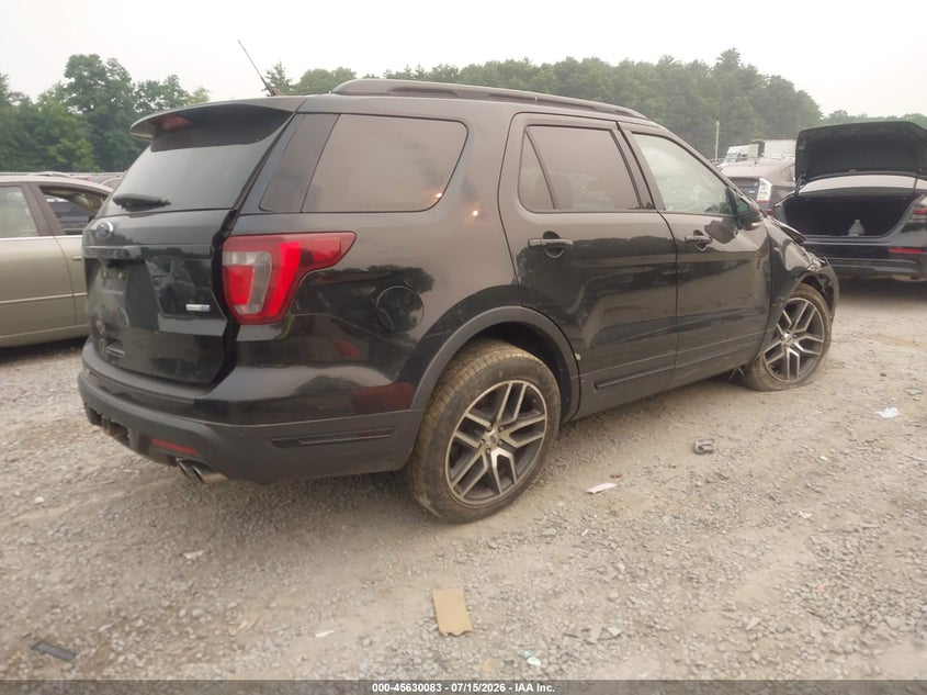 Vin: 1fm5k8gt2kga74945, lot: 46128549, ford explorer sport 20194