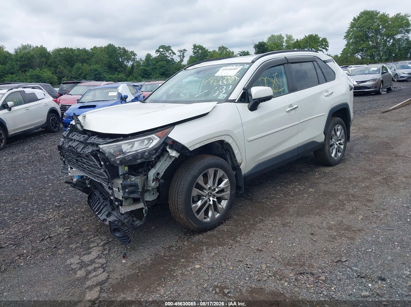 Vin: 2t3n1rfv4mw177680, lot: 46128551, toyota rav4 limited 20212