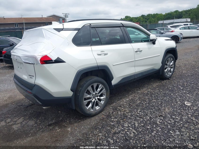 Vin: 2t3n1rfv4mw177680, lot: 46128551, toyota rav4 limited 20214