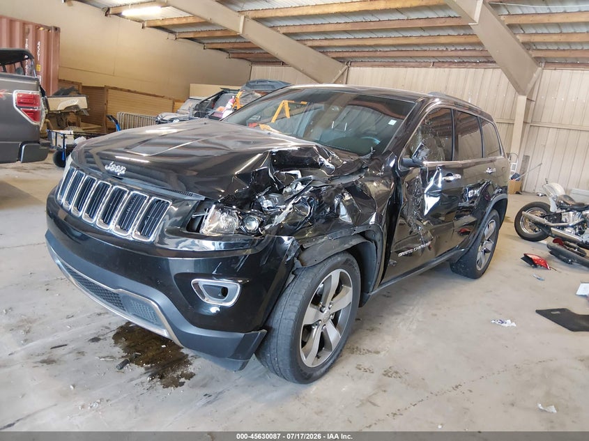 2014 Jeep Grand Cherokee, Лівий бік, IAAI, VIN 1C4RJEBG3EC157569 — фото 2