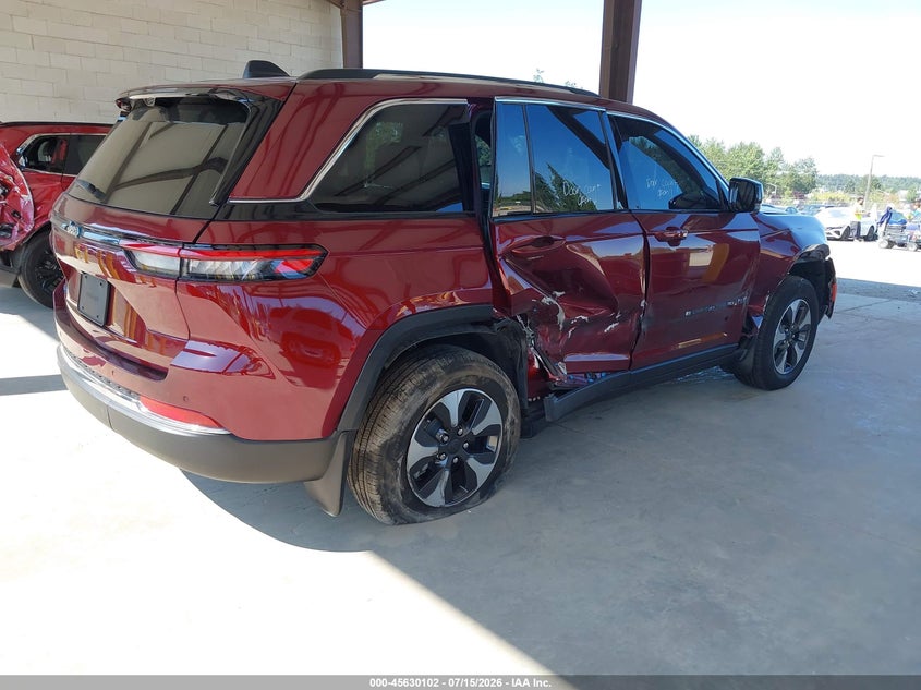 2023 JEEP GRAND CHEROKEE 4XE auction photo 4