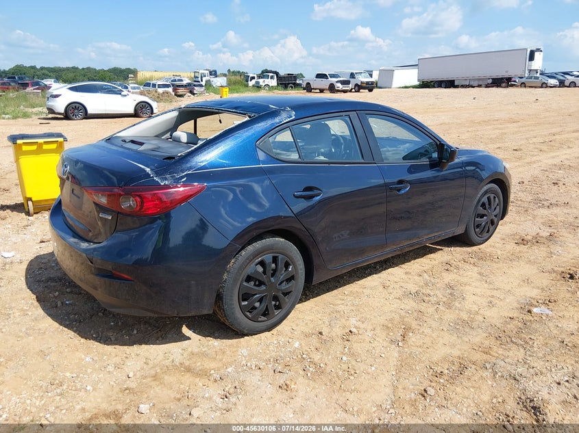Vin: jm1bm1u75e1118007, lot: 46128572, mazda mazda3 i sport 20144
