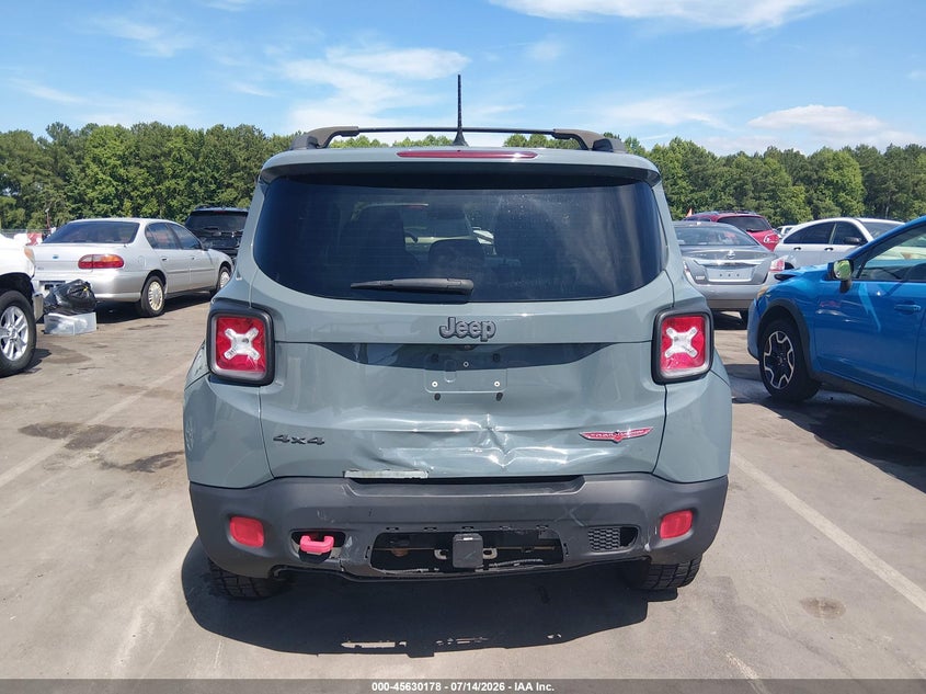 2016 Jeep Renegade Trailhawk VIN: ZACCJBCT5GPC81440 Lot: 45630178