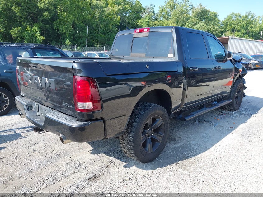 Vin: 1c6rr7mt4hs664416, lot: 46128648, ram 1500 night  4x4 5'7 box 20174