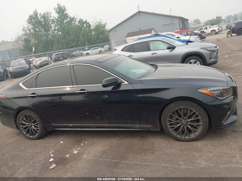 2020 Genesis G80 3.3T Sport Awd VIN: KMTFN4JB6LU331943 Lot: 45630196
