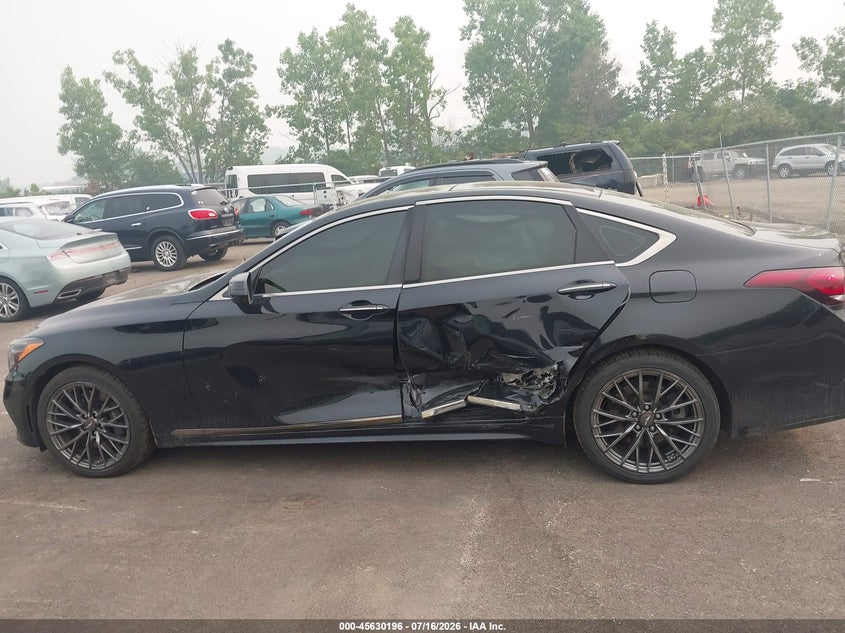 2020 Genesis G80 3.3T Sport Awd VIN: KMTFN4JB6LU331943 Lot: 45630196