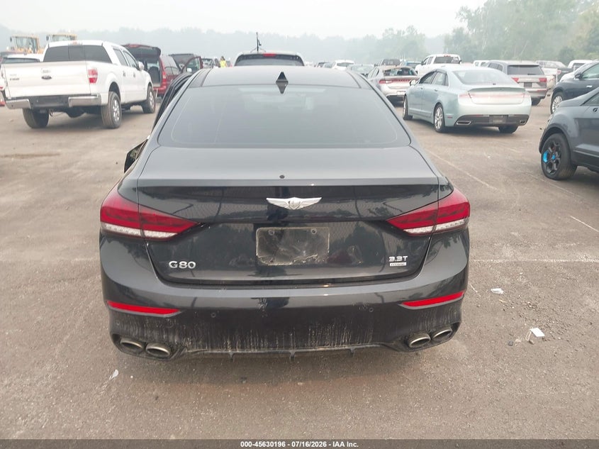 2020 Genesis G80 3.3T Sport Awd VIN: KMTFN4JB6LU331943 Lot: 45630196