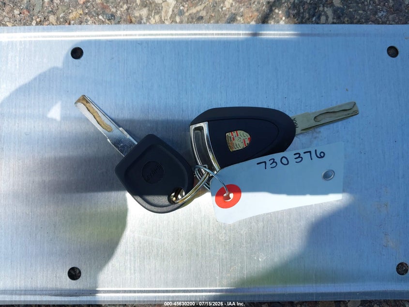 2000 Porsche Boxster VIN: WP0CA298XYU620311 Lot: 45630200