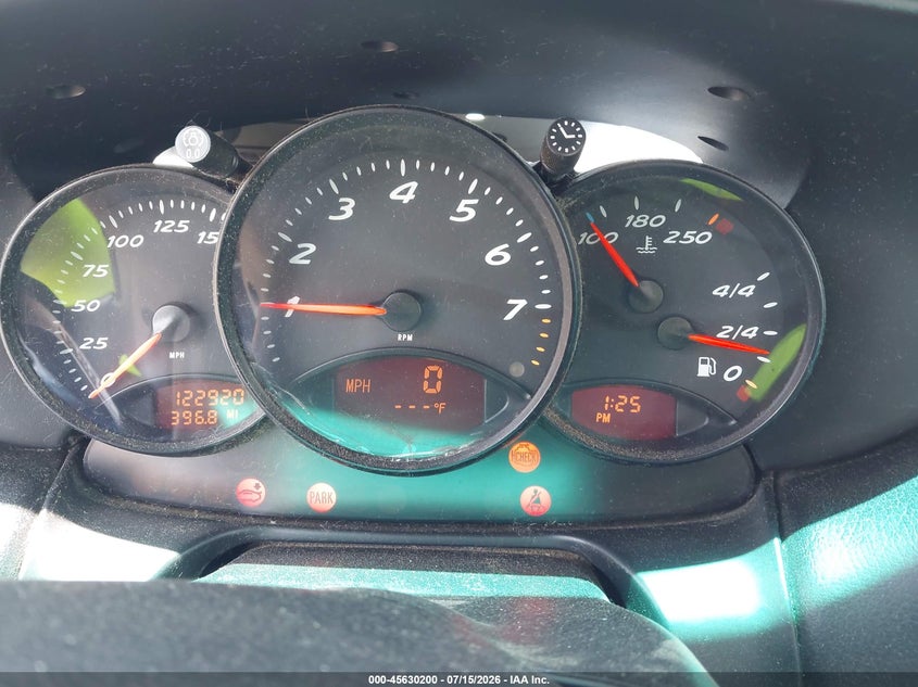 2000 Porsche Boxster VIN: WP0CA298XYU620311 Lot: 45630200