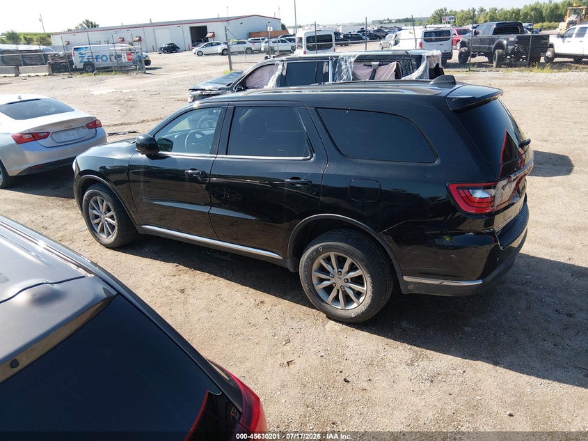 2017 Dodge Durango Sxt Awd VIN: 1C4RDJAG0HC945246 Lot: 45630201