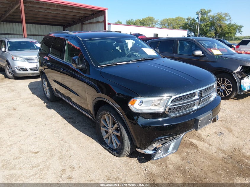 2017 Dodge Durango Sxt Awd VIN: 1C4RDJAG0HC945246 Lot: 45630201