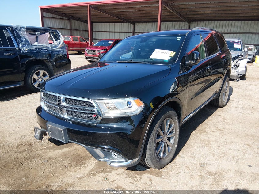 2017 Dodge Durango Sxt Awd VIN: 1C4RDJAG0HC945246 Lot: 45630201