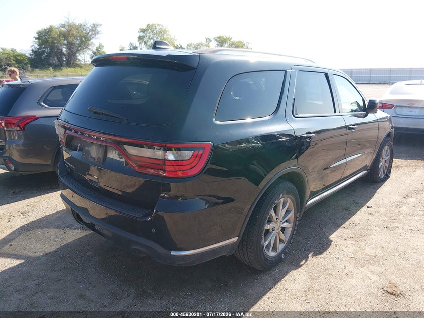 2017 Dodge Durango Sxt Awd VIN: 1C4RDJAG0HC945246 Lot: 45630201