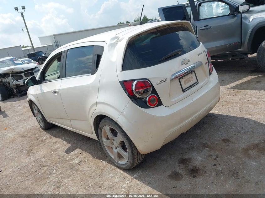 2015 Chevrolet Sonic Ltz Auto VIN: 1G1JE6SB2F4123073 Lot: 45630207