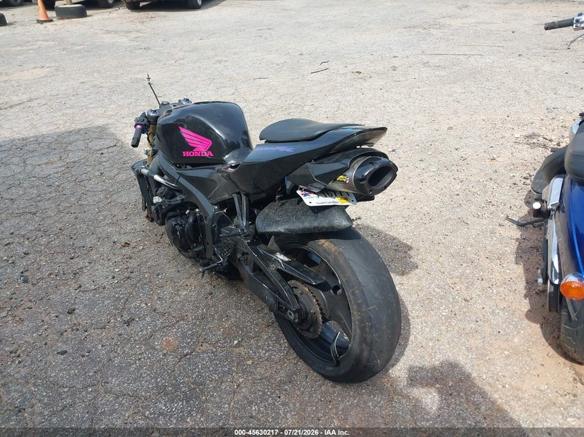 2005 HONDA CBR600 auction photo 3