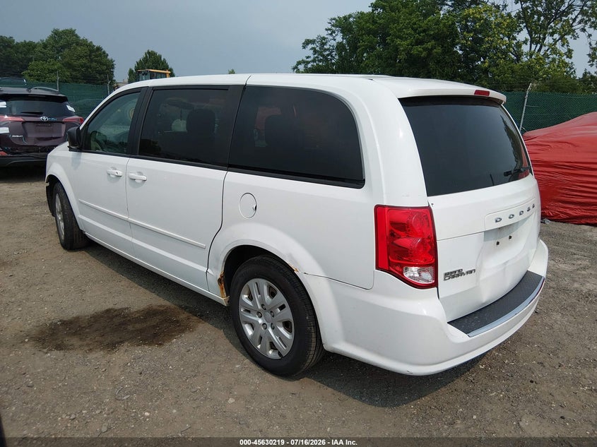 Vin: 2c4rdgbg2fr599786, lot: 46128685, dodge grand caravan se 20153