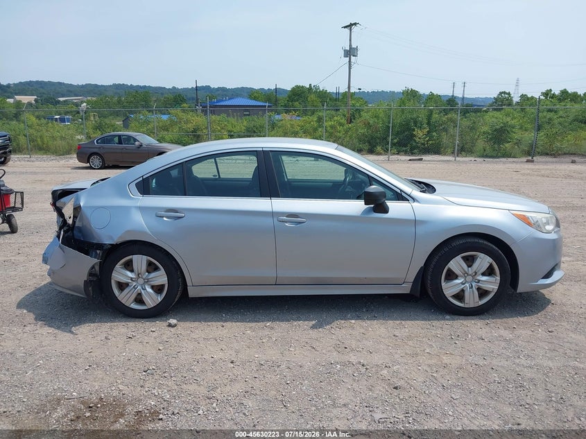 2015 Subaru Legacy 2.5I VIN: 4S3BNAA6XF3055484 Lot: 45630223