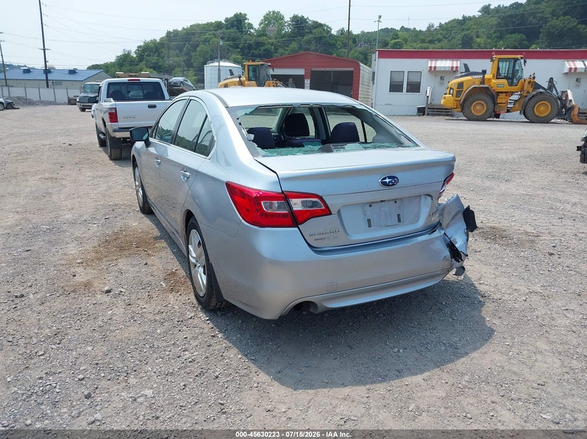 2015 Subaru Legacy 2.5I VIN: 4S3BNAA6XF3055484 Lot: 45630223
