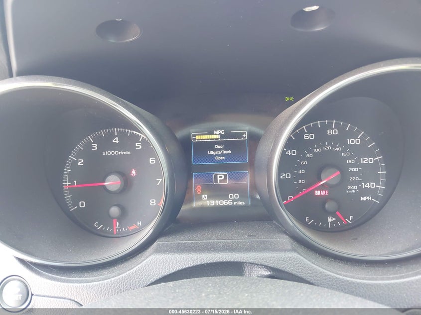 2015 Subaru Legacy 2.5I VIN: 4S3BNAA6XF3055484 Lot: 45630223