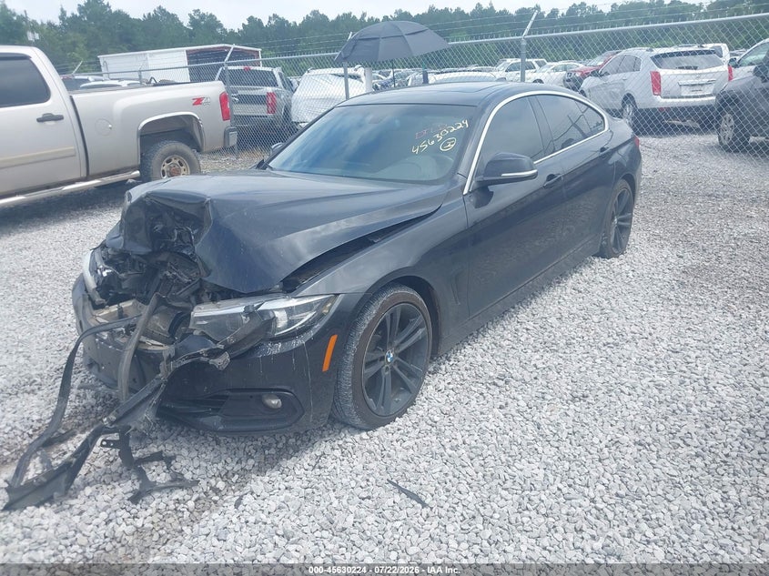 Vin: wba4j1c56kbm12908, lot: 46128690, bmw 430i gran coupe 20192