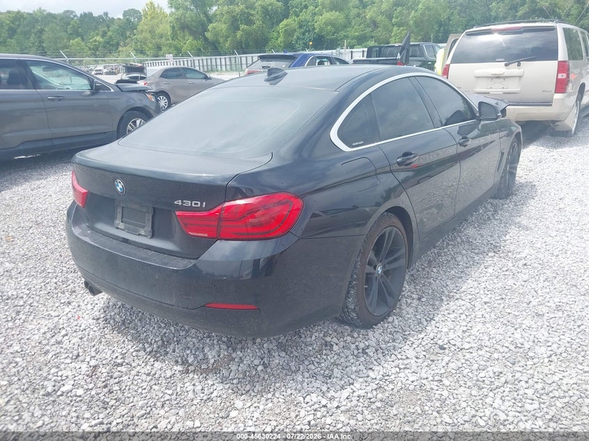 Vin: wba4j1c56kbm12908, lot: 46128690, bmw 430i gran coupe 20194