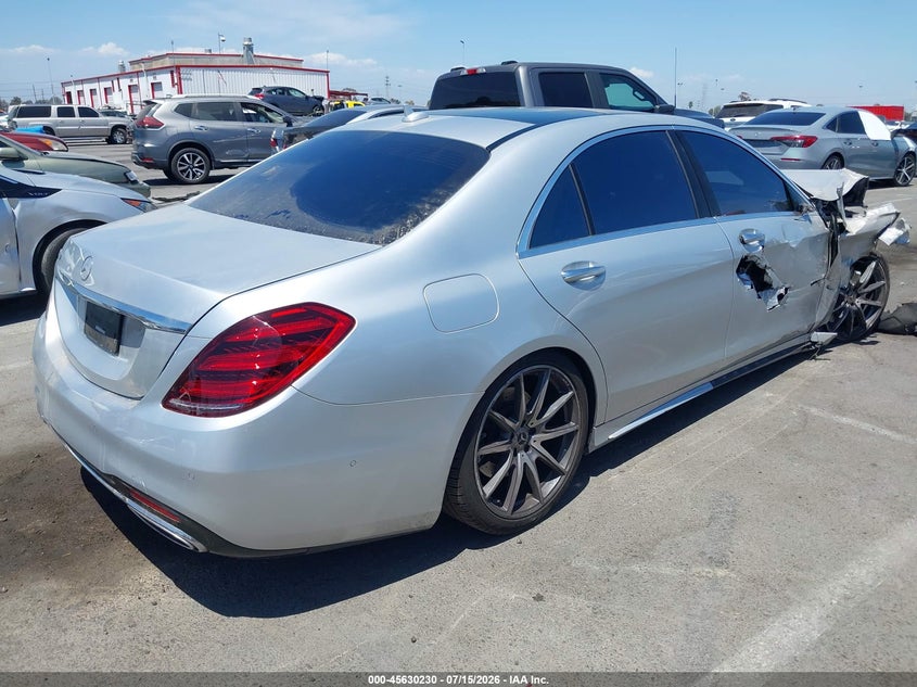 2018 Mercedes-Benz S 450 VIN: WDDUG6GB2JA350433 Lot: 45630230