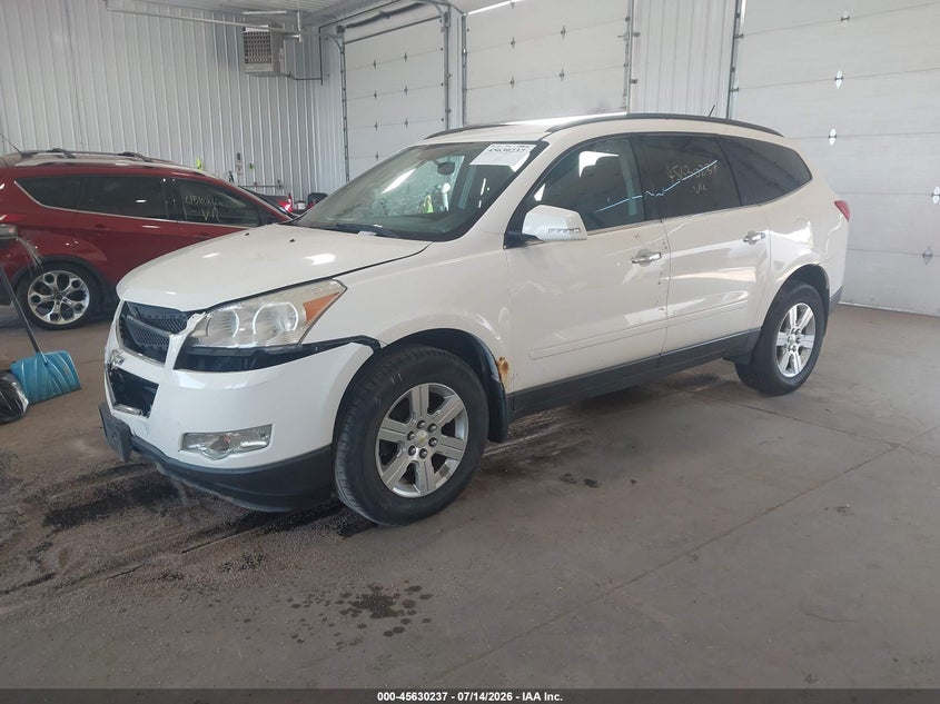 Vin: 1gnkvged8cj184463, lot: 46128703, chevrolet traverse lt w/1lt 20122