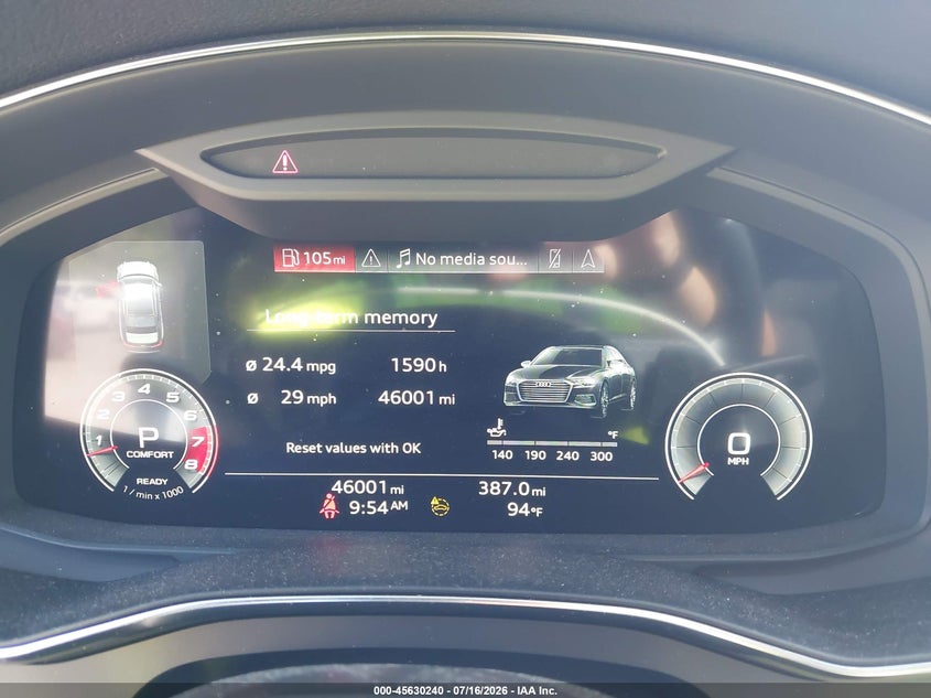 2021 Audi A6 Premium Plus 55 Tfsi Quattro S Tronic VIN: WAUL2AF28MN046686 Lot: 45630240