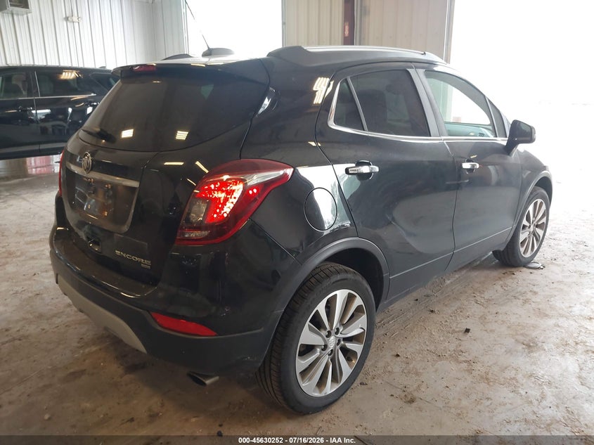 Vin: kl4cjesb4kb800078, lot: 46128718, buick encore awd preferred 20194