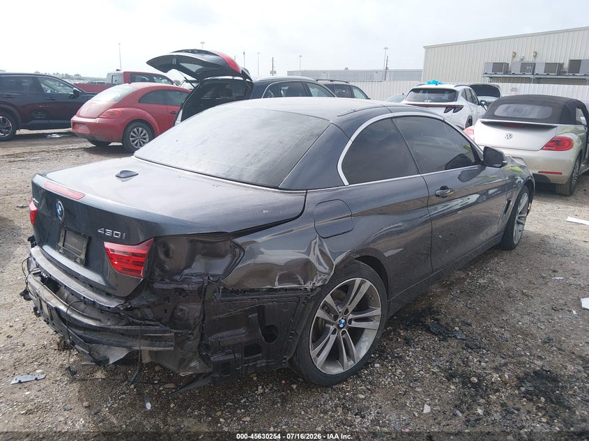 Vin: wba4u9c51h5d44100, lot: 46128720, bmw 430i xdrive 20174