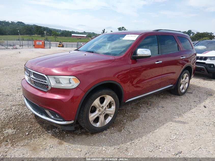 Vin: 1c4rdjag0fc947348, lot: 46128747, dodge durango sxt 20152