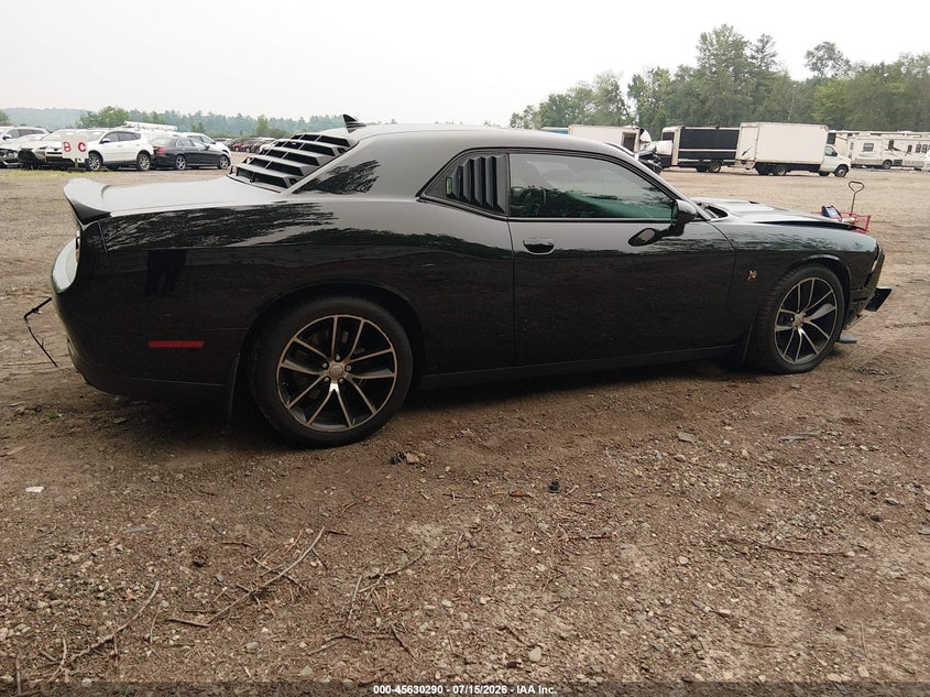 Vin: 2c3cdzfj1gh288949, lot: 46128756, dodge challenger 392 hemi scat pack shaker 20164