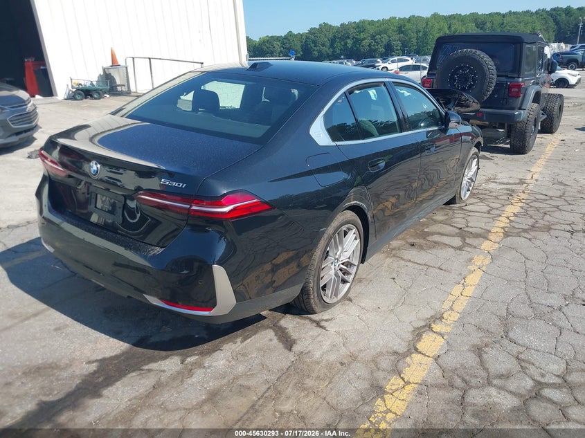 2025 BMW 530I VIN: WBA43FJ0XSCT69747 Lot: 45630293
