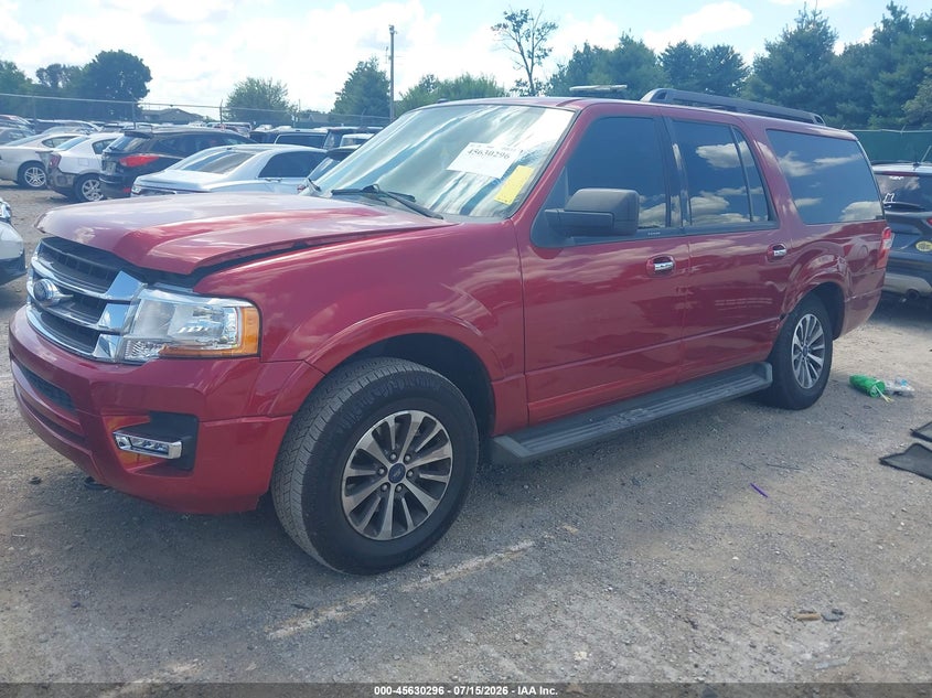Vin: 1fmjk1jt7gef18404, lot: 46128762, ford expedition el xlt 20162