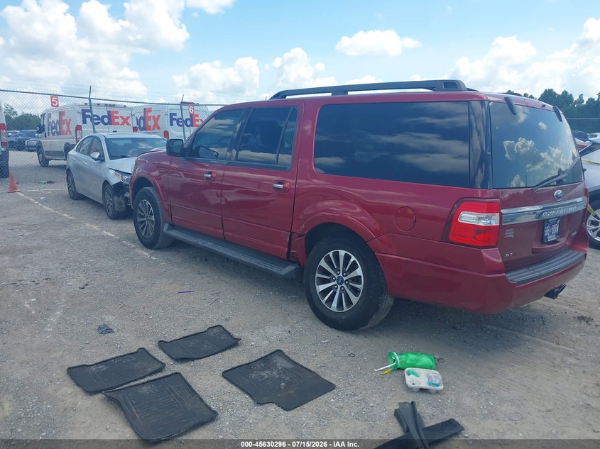 Vin: 1fmjk1jt7gef18404, lot: 46128762, ford expedition el xlt 20163