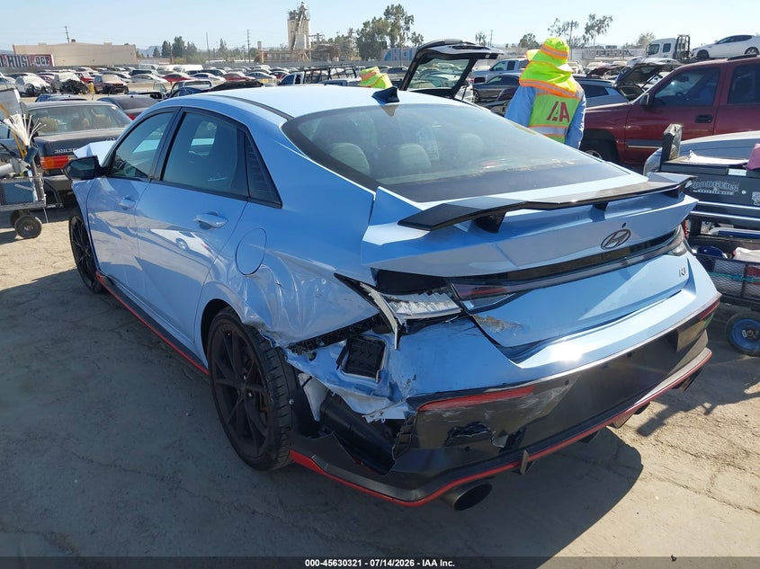 2024 HYUNDAI ELANTRA N auction photo 3