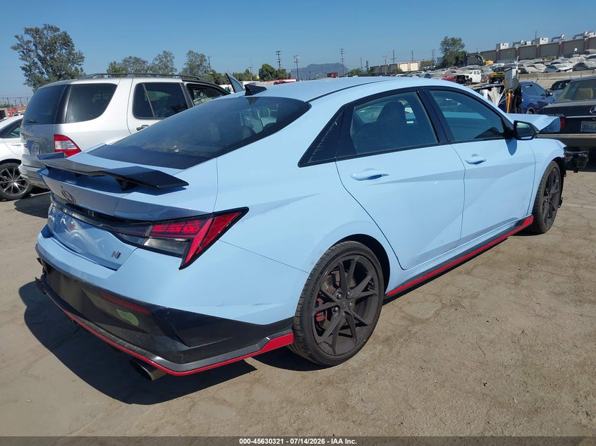 2024 HYUNDAI ELANTRA N auction photo 4