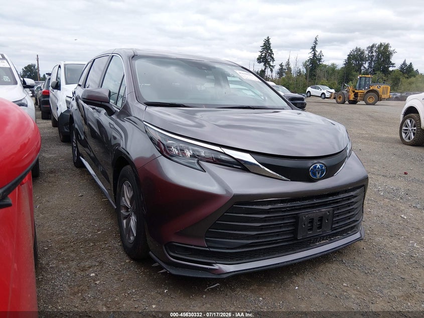2024 TOYOTA SIENNA LE — Галерея фотографий