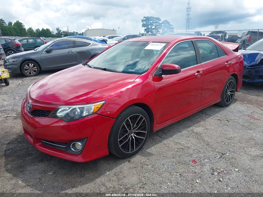 2014 Toyota Camry, Повреждение двигателя, IAAI, VIN 4T1BF1FK3EU870701 — фото 2