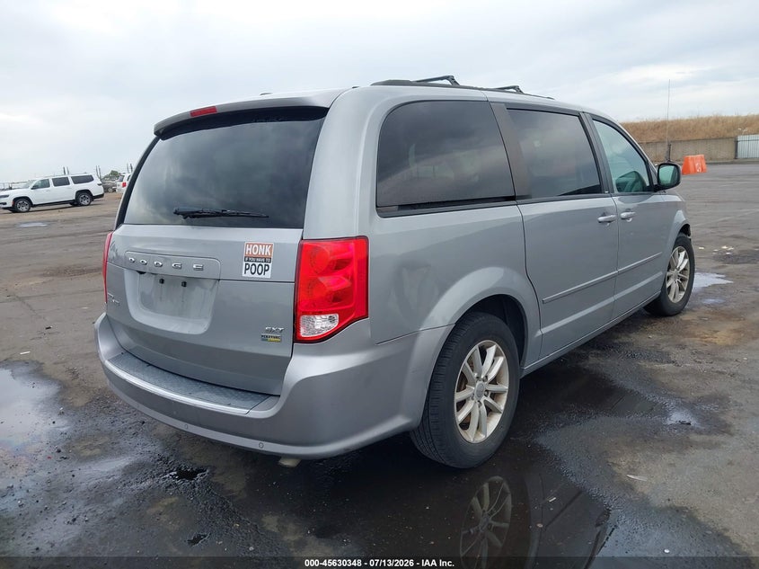 Vin: 2c4rdgcg8er305109, lot: 46128814, dodge grand caravan sxt 20144