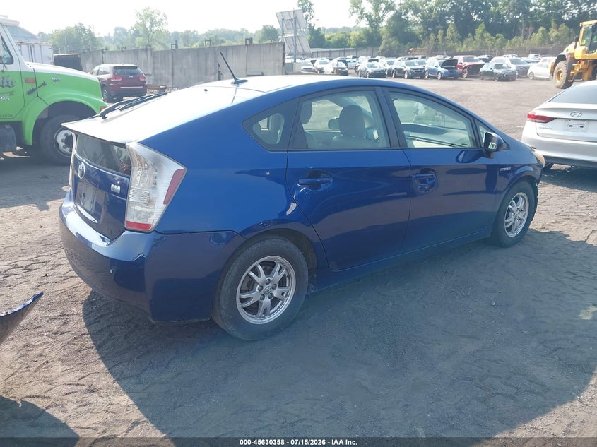 2010 TOYOTA PRIUS auction photo 4