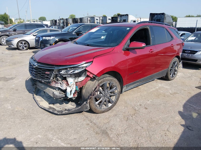 2022 CHEVROLET EQUINOX auction photo 2