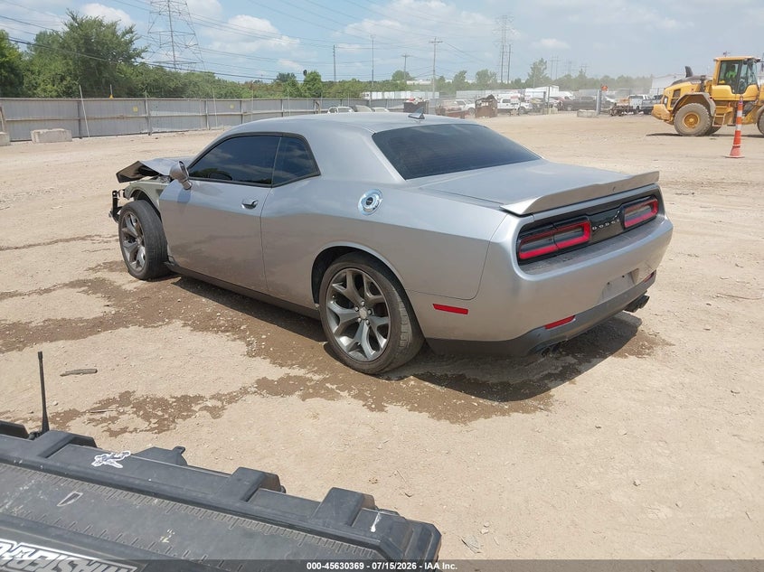 2015 Dodge Challenger R/T Plus VIN: 2C3CDZBT7FH707134 Lot: 45630369