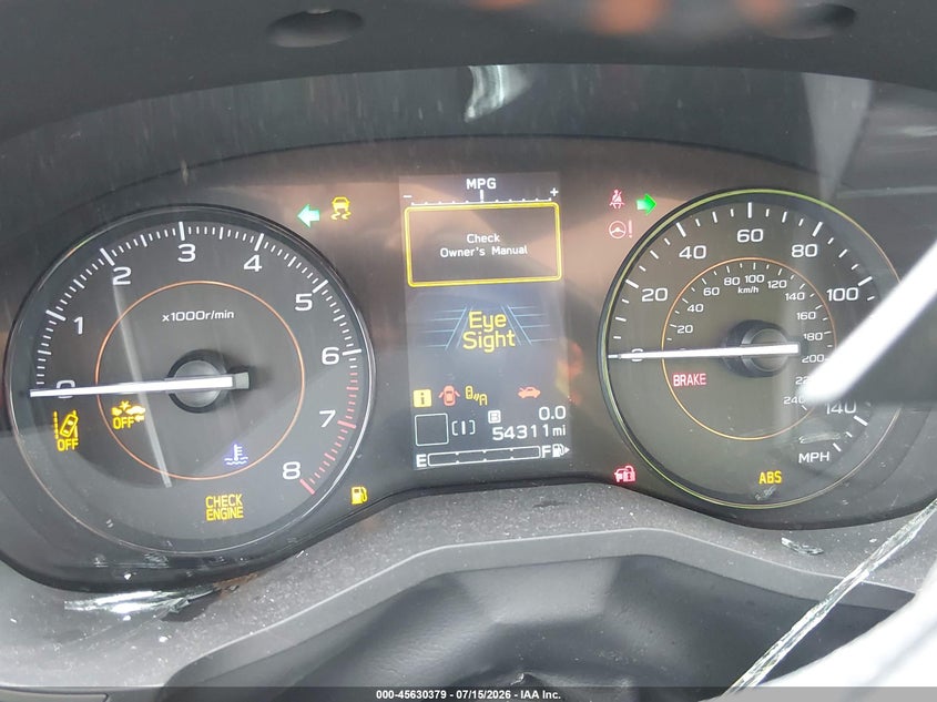 2023 SUBARU CROSSTREK auction photo 7