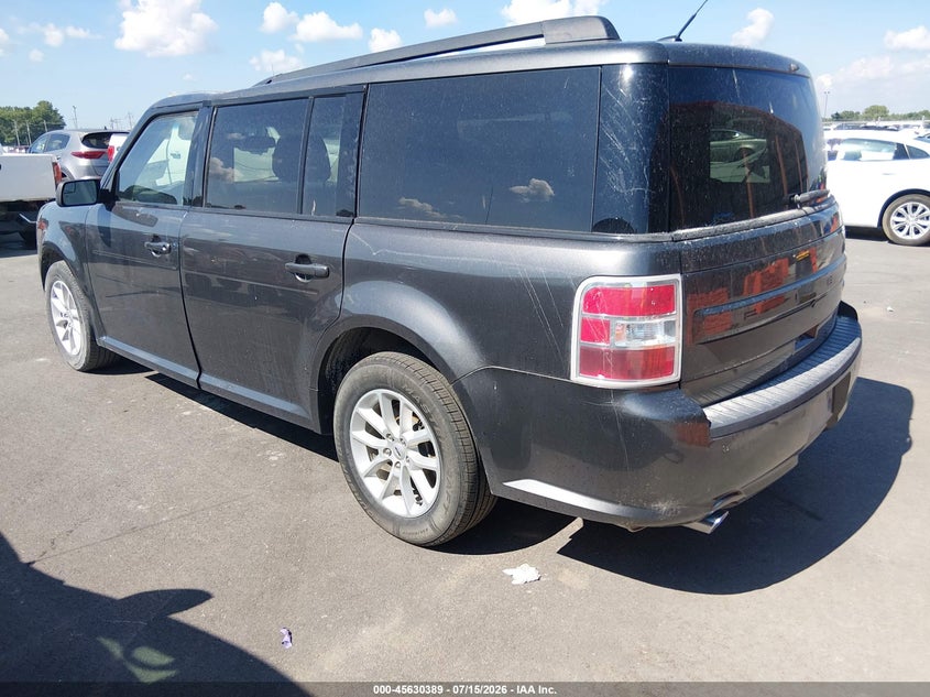 Vin: 2fmgk5b85kba09346, lot: 46128855, ford flex se 20193