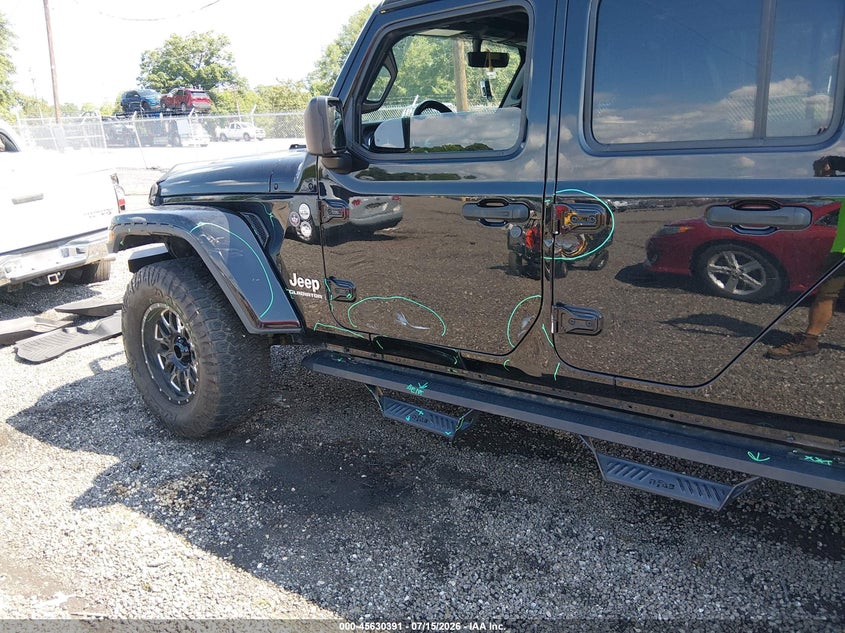 2020 Jeep Gladiator Overland 4X4 VIN: 1C6HJTFG1LL170755 Lot: 45630391