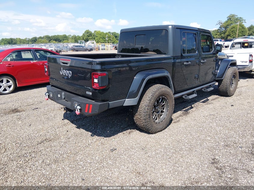 Vin: 1c6hjtfg1ll170755, lot: 46128857, jeep gladiator overland 4x4 20204