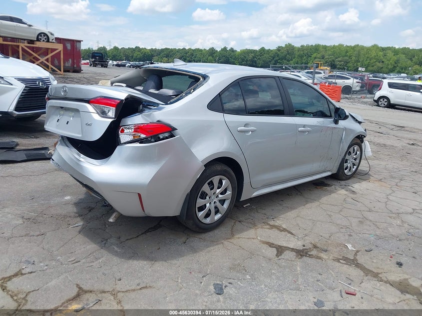 2026 TOYOTA COROLLA auction photo 4