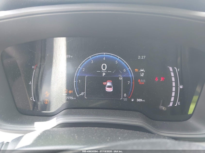 2026 TOYOTA COROLLA auction photo 7