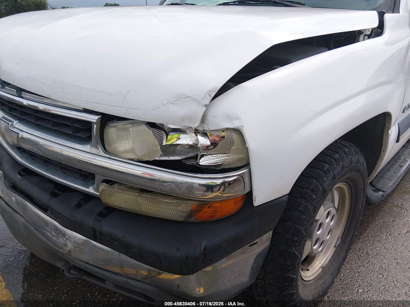 2002 Chevrolet Tahoe Ls VIN: 1GNEC13Z02R171673 Lot: 45630406